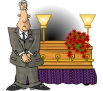 funeral director clipart
